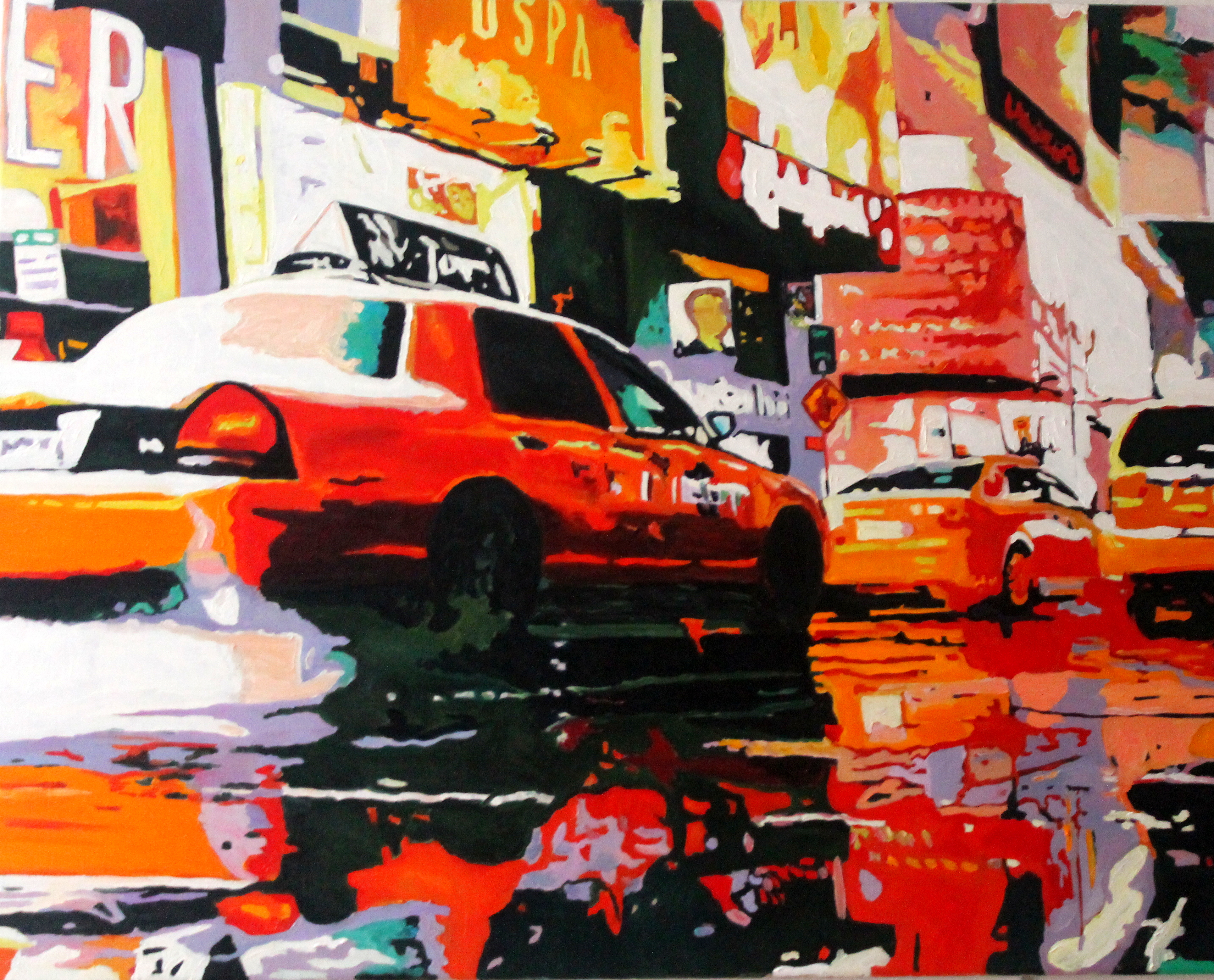 New York Painting by Emma Cownie
