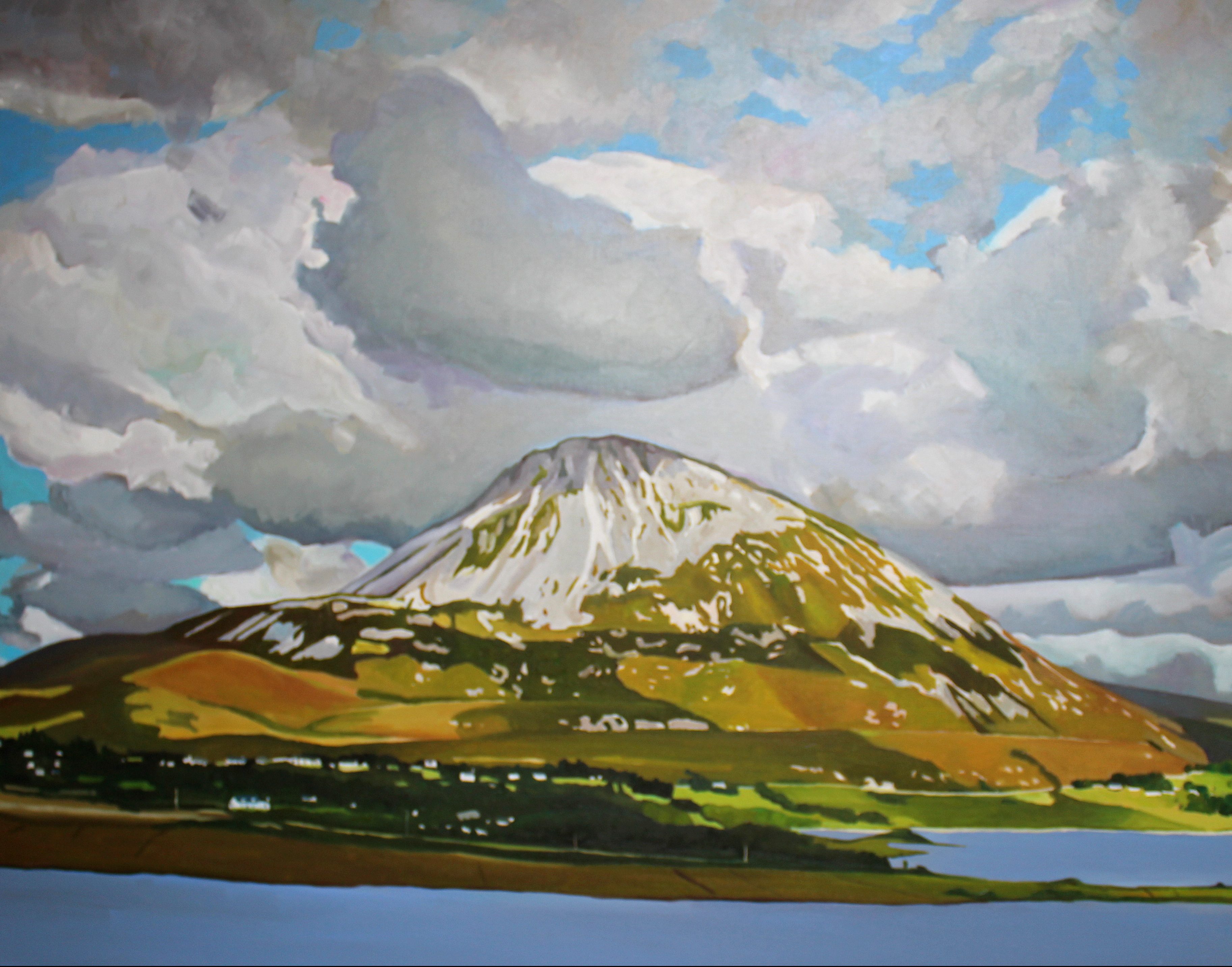Painting of Donegal Errigal