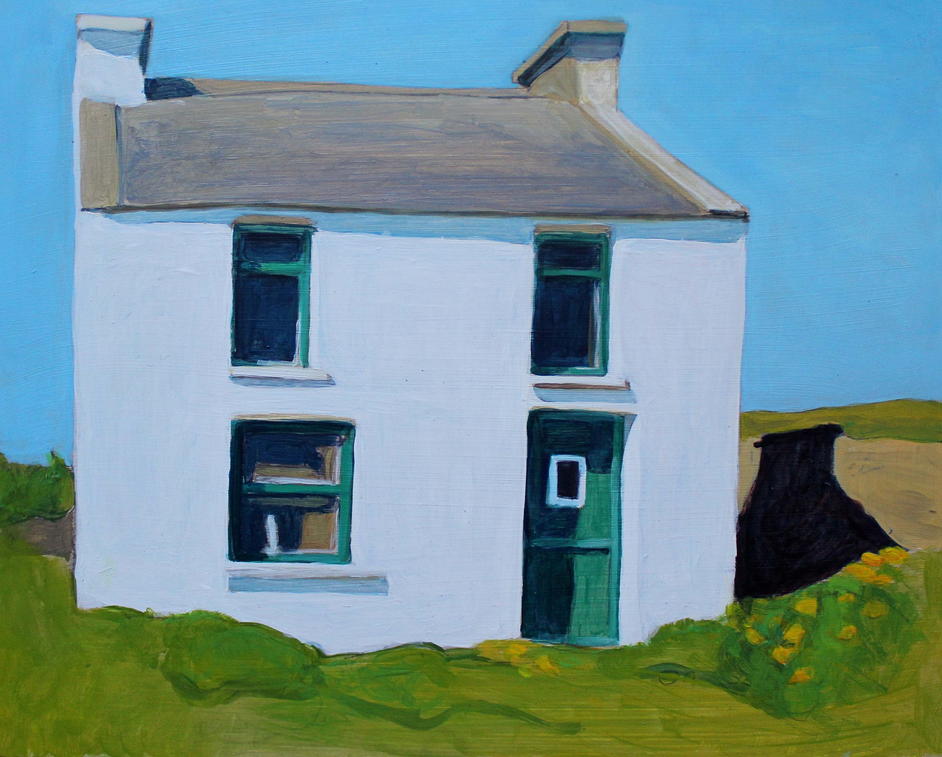 House with Green Door, Inishbofin (Donegal) Emma Cownie