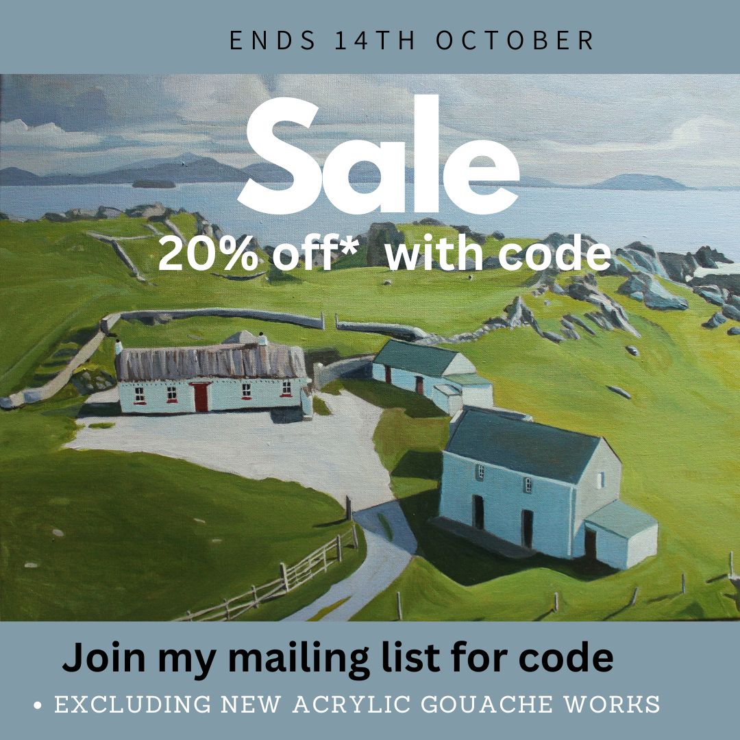 20 Sale off Emma Cownie paintings until 14th October 2024 with code